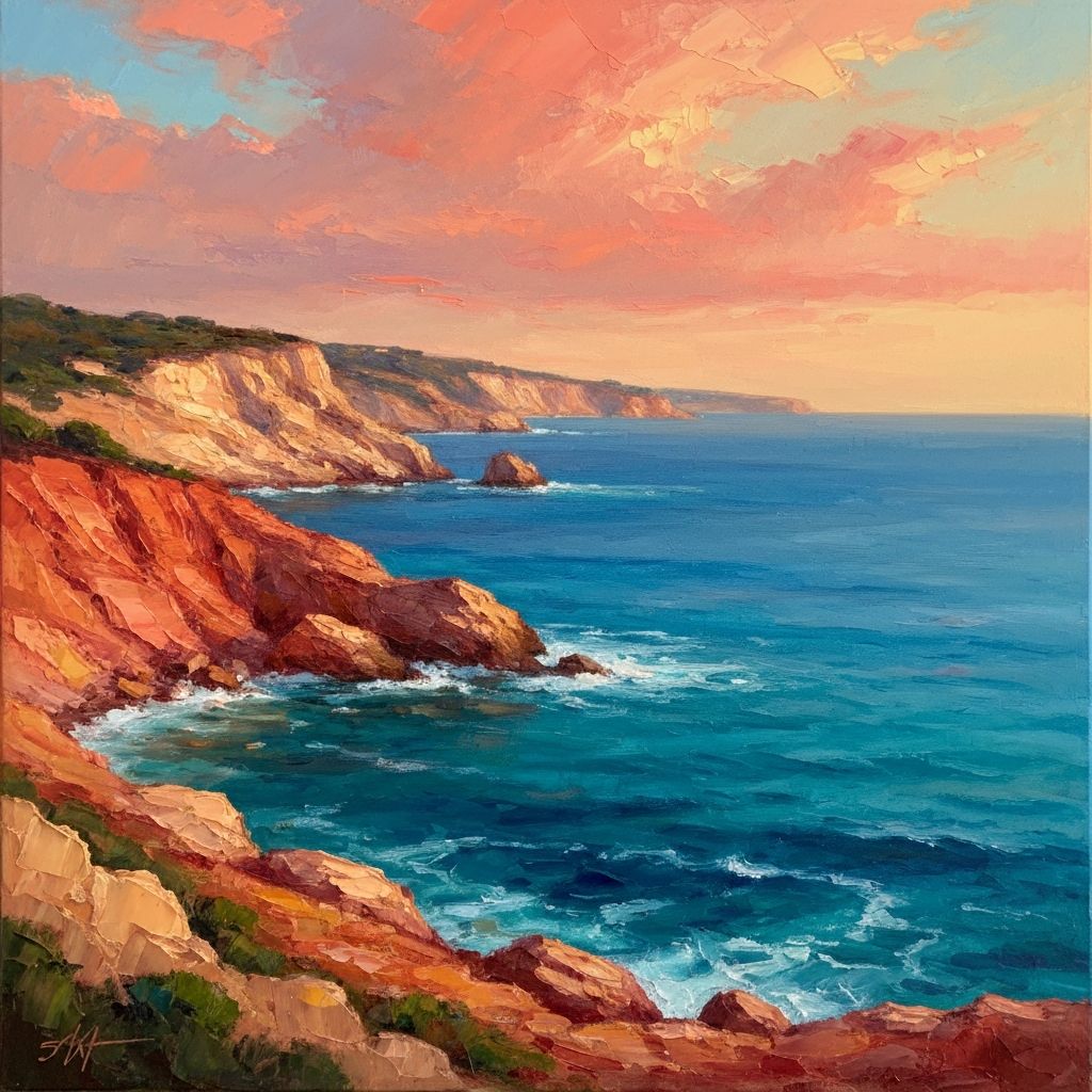 Mediterranean Dawn by Elena Vasquez